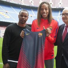 "Inscribiré mi nombre entre los más importantes del triple salto"