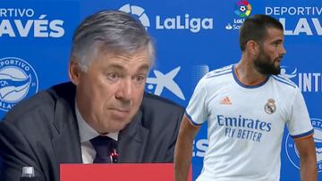 La explicación de Ancelotti por la que cree que Nacho es un "defensa pesimista"