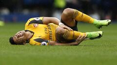 Alexis S&aacute;nchez sufri&oacute; una dura infracci&oacute;n en el duelo ante West Bromwich. 