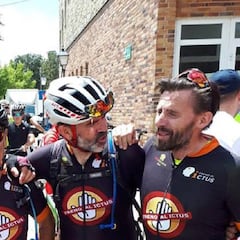 Pedales junto a Iñaki de Miguel para poner 'Freno al Ictus'