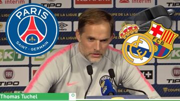 Tuchel: "A Madrid o Barça no le pitan 3 penaltis ni en 100 años"