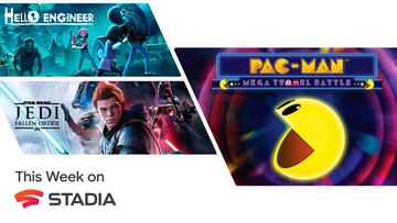 Novedades Stadia: Star Wars Jedi Fallen Order, Hello Engineer y nuevo Pac-Man Battle Royale