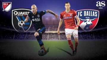 (San José Earthquakes 2-2 FC Dallas): Resumen y goles