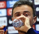 Luis Enrique: "Sabemos que vamos a sufrir durante el partido"