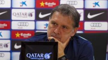 Tata Martino, técnico del Barça