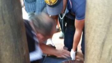 Carl Herrera recibe el alta médica y abandona el hospital