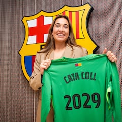 El Barcelona blinda su portería con Cata Coll hasta 2029