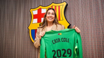 El Barcelona blinda su portería con Cata Coll hasta 2029