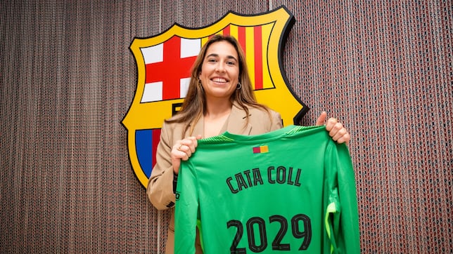 El Barcelona blinda su portería con Cata Coll hasta 2029