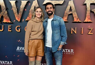 Carlota Ruiz y Álvaro Arbeloa.