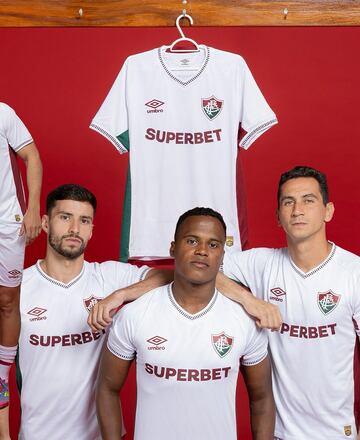 Nueva camiseta visitante de Fluminense