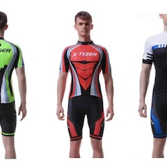 Este conjunto de maillot y culote para ciclistas suma más de 6.000 valoraciones en Amazon