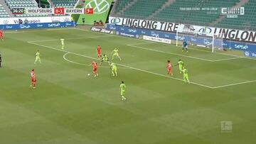 Es el futuro del mediocampo del Bayern y marca este golazo