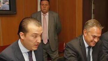 <b>EL TRIBUNAL. </b>Astiazarán y sus directivos son los primeros a los que debe convencer Antonio Corino.