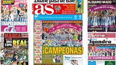 España se vuelca con la Real Sociedad y el fútbol femenino