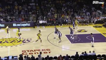 La locura de LeBron que nadie esperaba hace 3 años: atentos a la reacción de sus compañeros