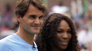 Roger Federer y Serena Williams.