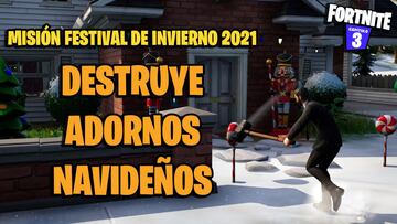 ¿Dónde hay adornos navideños en Fortnite? Ubicaciones y mapa