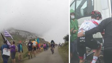 Así fue la subida al Alto d'el Gamoniteiro: puerto inédito en La Vuelta