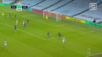 Con los dedos de la mano se cuentan los jugadores capaces de esto: una pasada De Bryune...