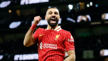 El delantero egipcio tiene doble dígito en goles y asistencias durante la actual campaña de Premier League, pero lo histórico es que lo hace previo a la Navidad.