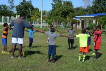 El fútbol como medio para salir de la pobreza infantil en Honduras