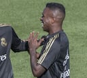 Benzema niega haber dicho que no se la pasase a Vinicius