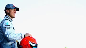 Diez a?os de lucha y secretismo alrededor de Schumacher