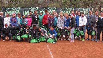 El tenis de menores es uno de los temas que más preocupan para el futuro.