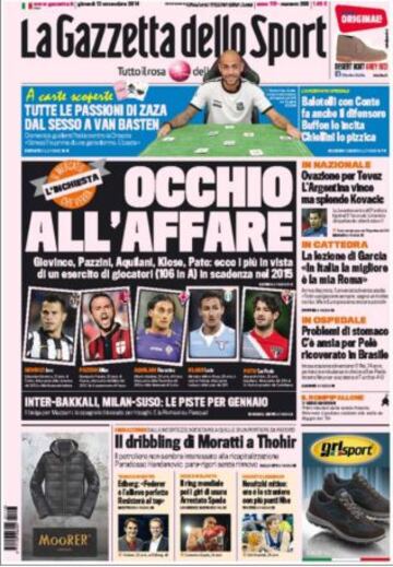 Portadas de la prensa deportiva