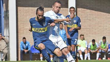 Sebastián Pérez disputó su primer partido oficial tras su lesión ante Racing