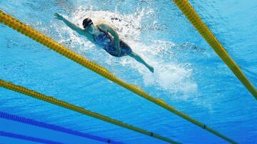 La nadadora estadounidense Katie Ledecky, en una imagen de archivo.