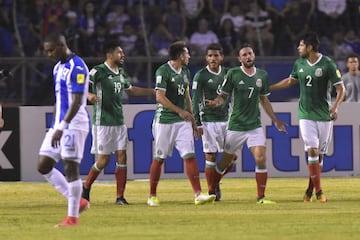 Las mejores imágenes del Honduras vs México