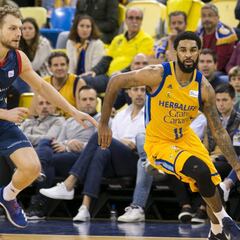 Un enorme Báez tira del Granca y rompe la racha del Andorra