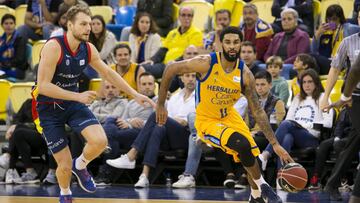 Un enorme Báez tira del Granca y rompe la racha del Andorra