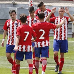El juvenil del Atlético busca un sitio en la final de Copa