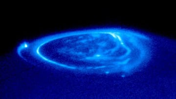 Satellite Footprints Seen in Jupiter Aurora