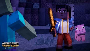 Captura de pantalla - Minecraft: Story Mode (360)