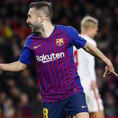 Jordi Alba niega que haya acordado renovar: "Es mentira"