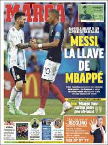 "Huérfanos de gol"... las portadas deportivas de hoy