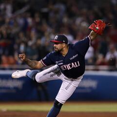 Águilas de Mexicali aseguraron al serie tras vencer a Tomateros