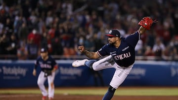 Águilas de Mexicali aseguraron al serie tras vencer a Tomateros