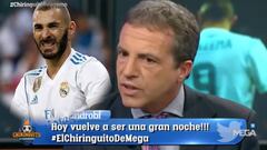 Ha vuelto en forma: el palo de Soria a Benzema...¡coinciden hasta los madridistas!