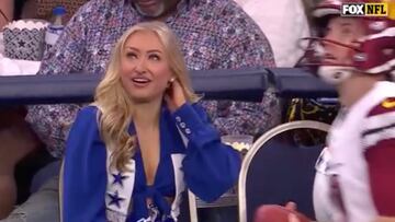 Reír para no llorar por parte de cheerleader de los Dallas.