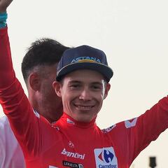 Miguel Ángel López es el primer líder de la Vuelta