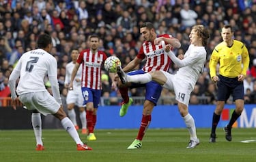 Koke and Lucas Vázquez, key cogs in the derby wheels