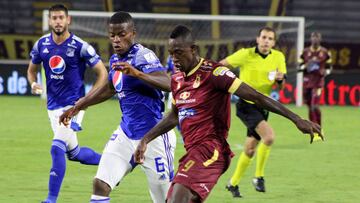 Millonarios mejora y empata con Tolima en Ibagué