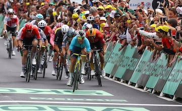 Mark Cavendish consiguió ganar su etapa número 35 en el Tour de Francia, lo que significa que desbanda del récord al mítico Eddy Merckx.