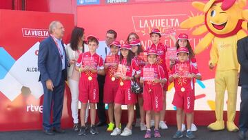 Emoci¨®n en la ¨²ltima etapa de la Vuelta Junior Cofidis en Madrid