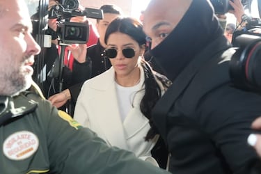 Topuria acude a Móstoles a declarar por la situación de su hija